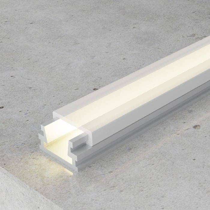 Profilo LED da superficie Slim — 2 m, codice LM3735